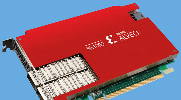 Xilinx Alveo SN1000 FPGA-powered 100GbE SmartNIC Xilinx SN1000 SmartNIC Cover