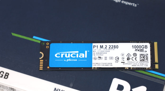 Crucial P1 1TB NVMe SSD Review Crucial P1 1TB