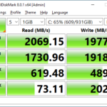 Crucial P1 1TB CrystalDiskMark 1GB
