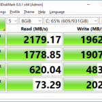 Crucial P1 1TB CrystalDiskMark 8GB