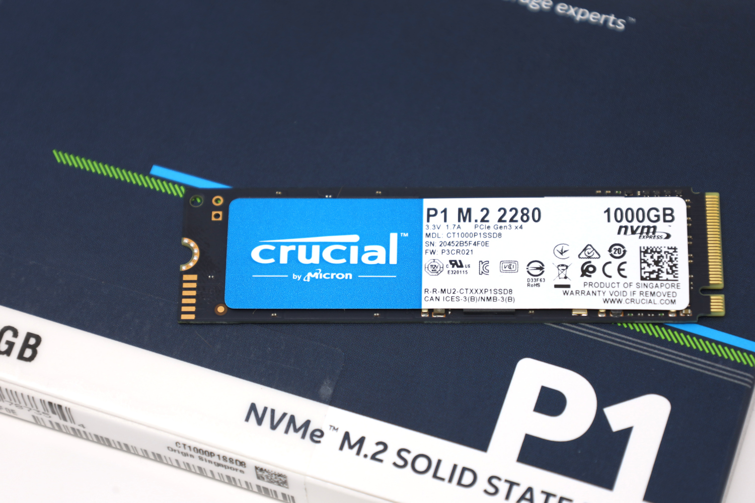 Drastisk spiselige Gør det ikke Crucial P1 1TB NVMe SSD Review - ServeTheHome