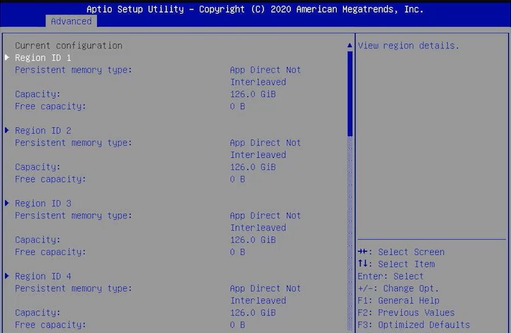 Intel Optane App Direct Not Interleaved