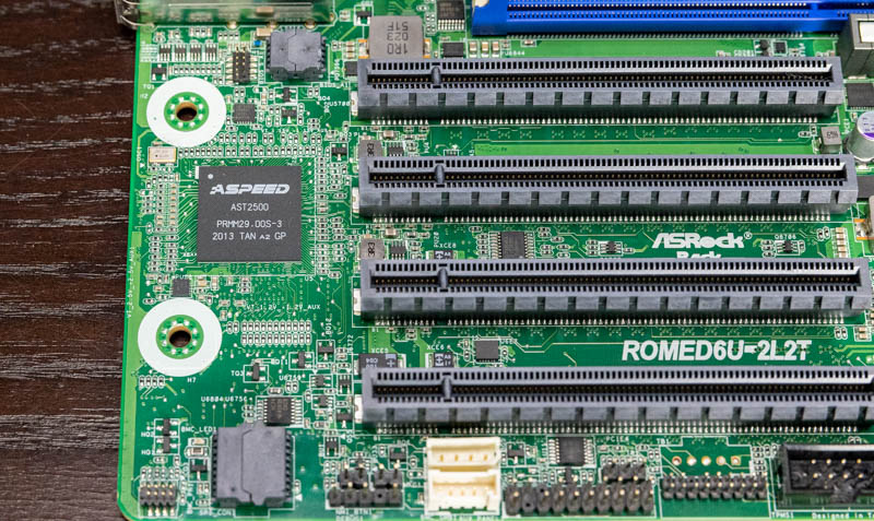 ASRock Rack ROMED6U 2L2T ASPEED AST2500 And PCIe Slots