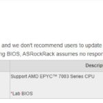 ASRock Rack ROMED6U 2L2T Beta BIOS