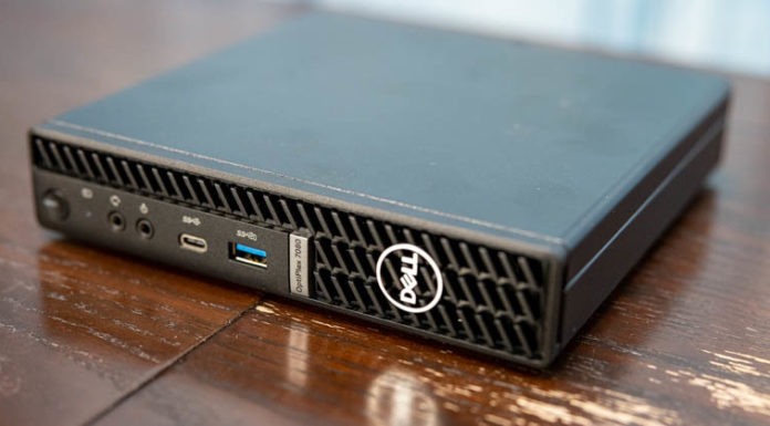 Dell OptiPlex 7080 Micro Review The Evolution Dell OptiPlex 7080 Micro Angle