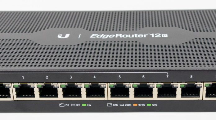 Ubiquiti EdgeRouter ER-12P 12-port Router Review ER-12P Front