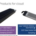 Intel E1.S For The Cloud P5801X And D7 P5520