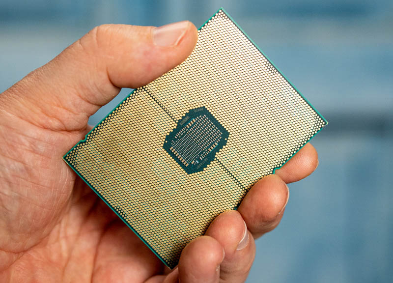 Intel Ice Lake Xeon In Hand