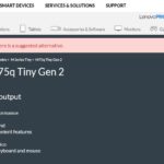 Lenovo ThinkCentre M75q Tiny Gen 2 2021 04 13