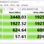 PNY CS2130 1TB CrystalDiskMark 1GB