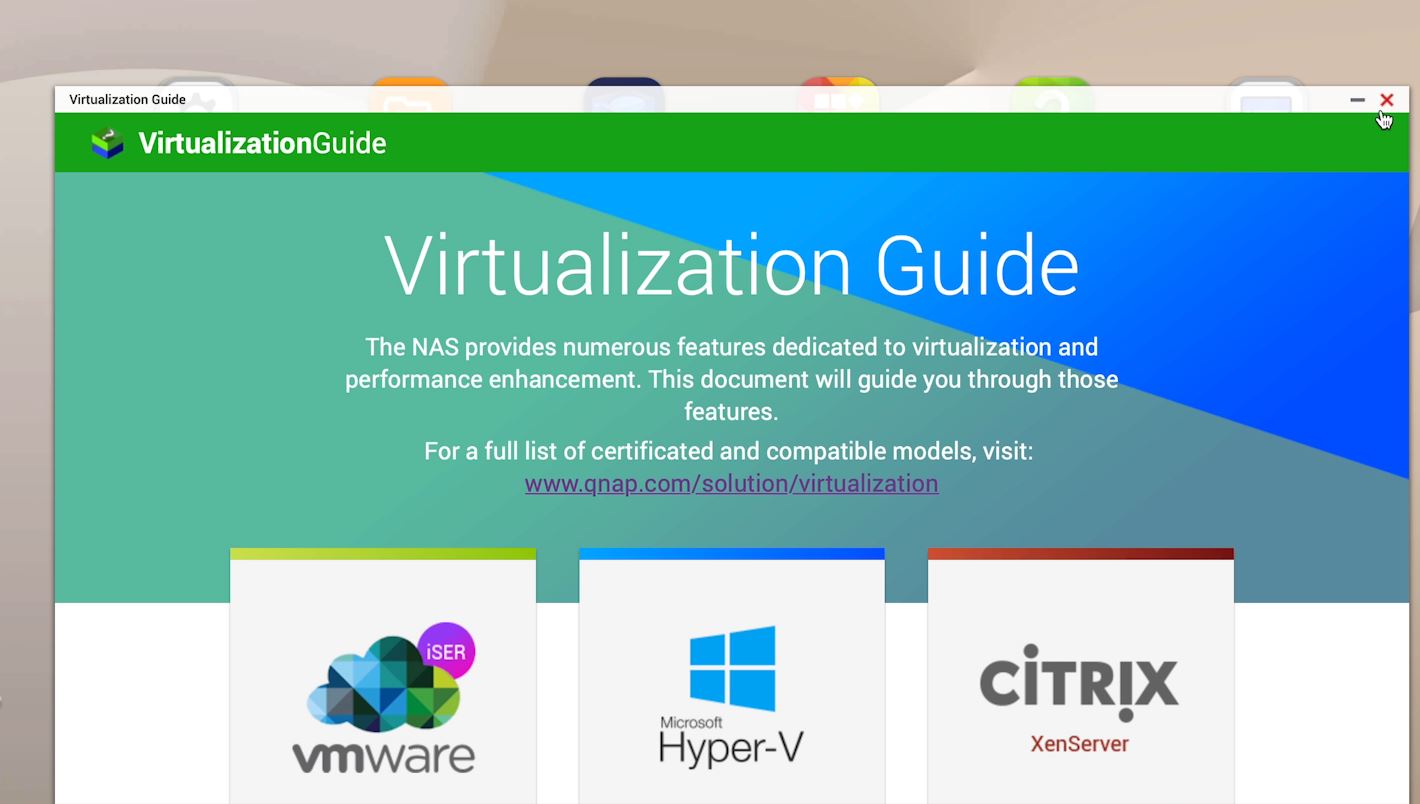 QNAP QuTS Hero Virtualization Guides