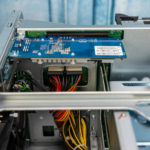 QNAP TVS H1288X Power Input And 10GbE Card