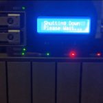 QNAP TVS H1288X Status Screen 2