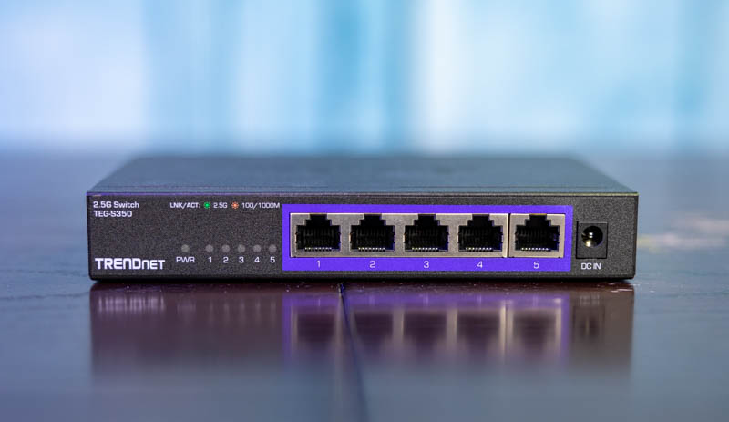 Switch PoE+ 2.5G non administrable à 5 ports - TRENDnet TPE-TG350