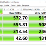 ADATA SU650 240GB CrystalDiskMark 8GB