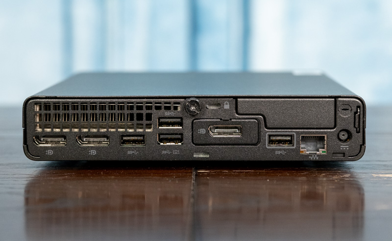 HP EliteDesk 800 G6 Mini 35W Rear