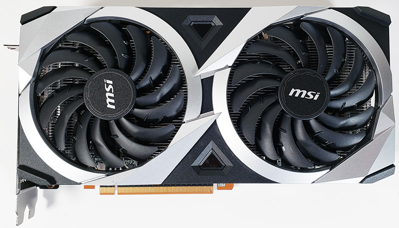 MSI Radeon RX 6700 XT MECH 2X 12G OC Front