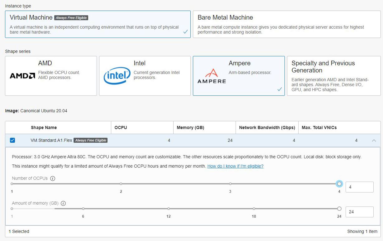 A few years ago we covered the Oracle Cloud Gets an Always Free Tier. Previously, one would get two AMD EPYC based compute VMs with 1/8 OCPU and 1GB o