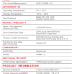 PNY CS1030 1TB Specs V2