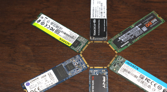Six SSDs Compared Inexpensive M.2 SATA SSD Roundup SSD Roundup Star