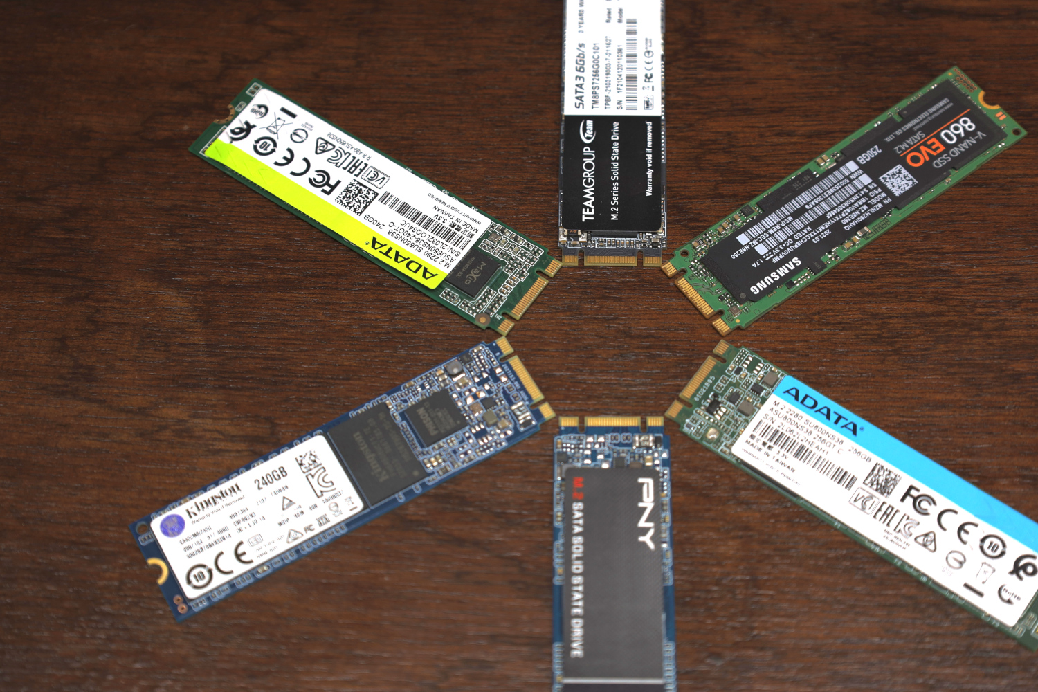 Six SSDs Compared Inexpensive M.2 SATA SSD Roundup