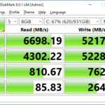 WD Black SN850 1TB 5900X CrystalDiskMark 8GB