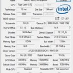 ASUS ExpertBook B9450CEA GPUz