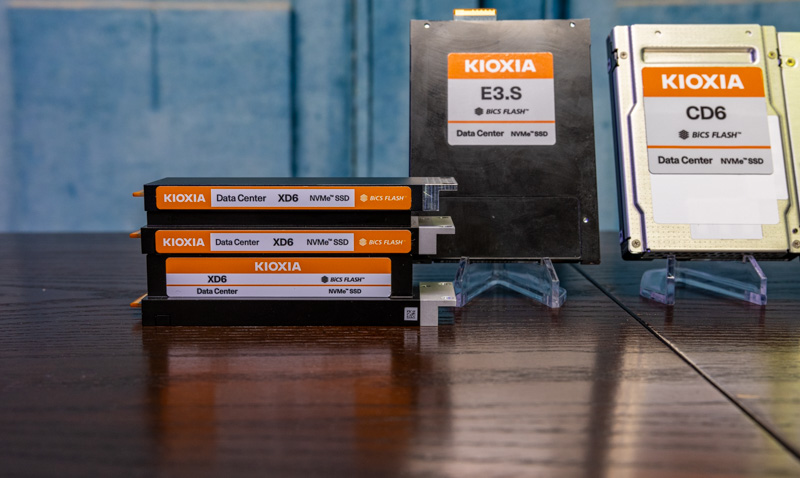 Kioxia XD6 E1.S And E3.S Family With CD6