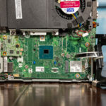 Lenovo ThinkCentre M80q Tiny HDD Tray Removed