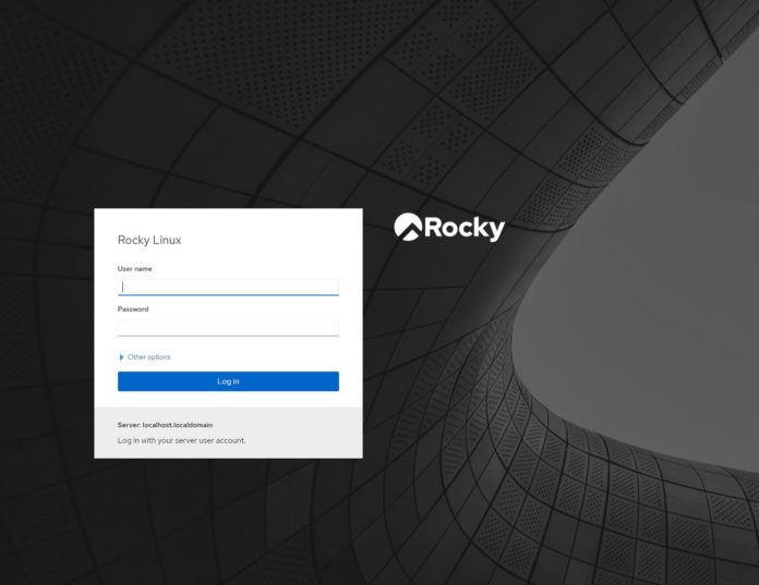 Rocky Linux 8.4 Cockpit