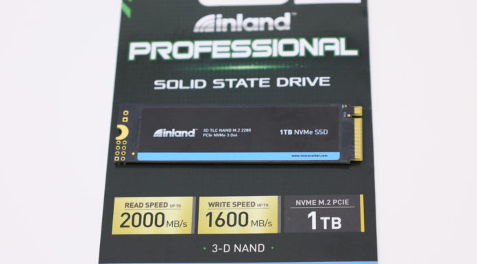 Inland Professional 1TB NVMe M.2 SSD Review Inland Professional 1TB