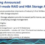 Microchip NVMe And 24G SAS Tri Mode RAID And HBA Storage Adapter Announcement Summary