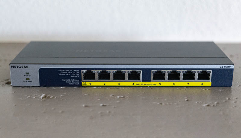 Netgear GS108PP Front