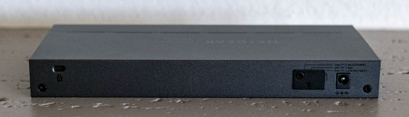 Netgear GS108PP Rear