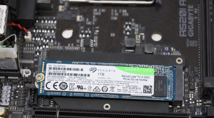 Seagate Barracuda 510 1TB NVMe SSD Review Seagate Barracuda 510 1TB
