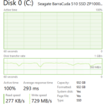 Seagate Barracuda 510 1TB Post Cache Write Speed