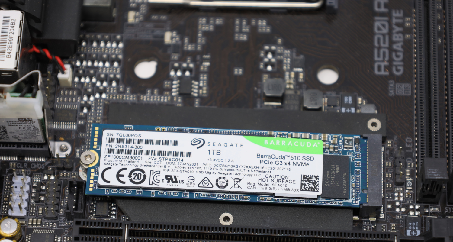 Seagate Barracuda 510 1TB NVMe SSD Review - ServeTheHome