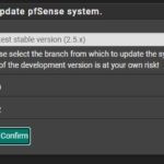 PfSense 2.5.0 To 2.5.2 Update