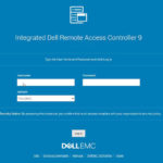 Dell EMC IDRAC 9 Login