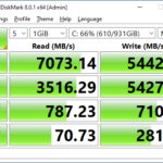 Gigabyte AORUS 7000s 1TB CrystalDiskMark 1GB
