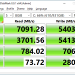 Gigabyte AORUS 7000s 1TB CrystalDiskMark 8GB