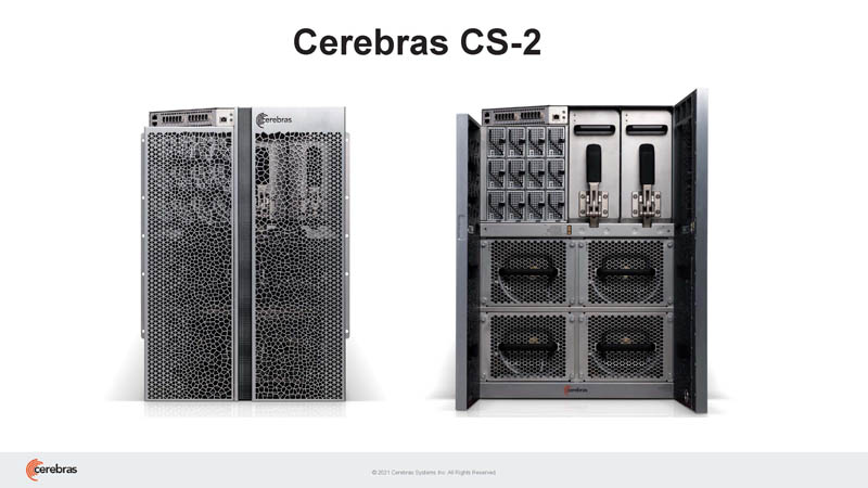 HC33 Cerebras WSE 2 In Cerebras CS 2