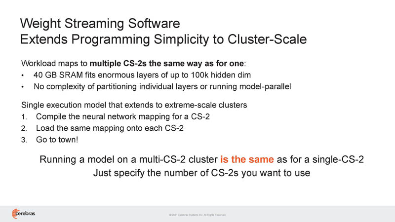 HC33 Cerebras WSE 2_Page Multiple CS 2 Cluster