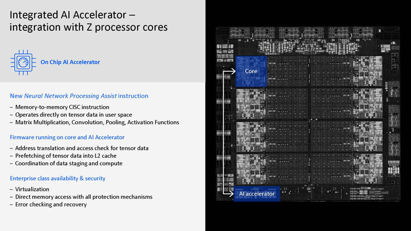 HC33 IBM Z Telum Processor Embedded AI Accelerator With Z Processor Cores