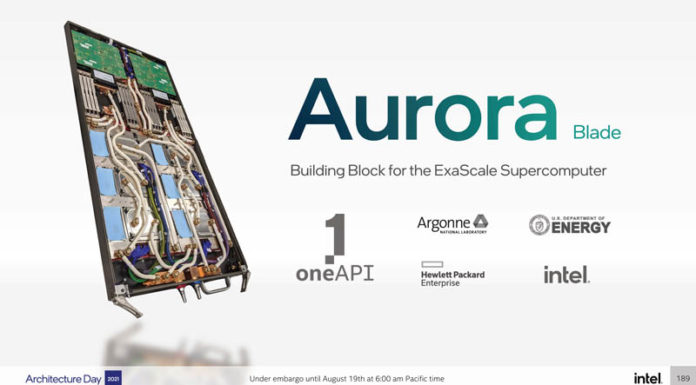 Intel Follows NVIDIA Changing SC21 to Virtual Participation Intel Architecture Day 2021 Xe HPC Ponte Vecchio Aurora Blade