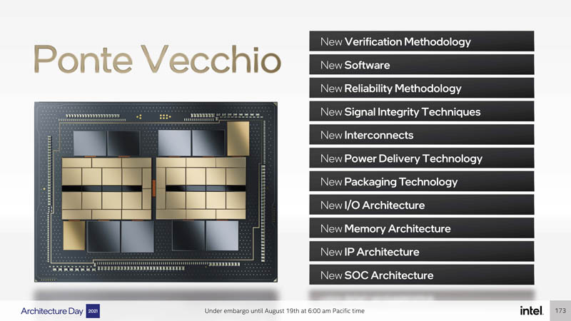 Intel Architecture Day 2021 Xe HPC Ponte Vecchio New Innovations