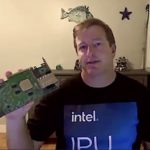 Intel Mount Evans IPU Card