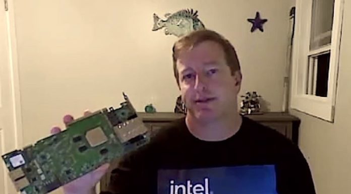 Intel Mount Evans DPU IPU Arm Accelerator at Hot Chips 33 Intel Mount Evans IPU Card