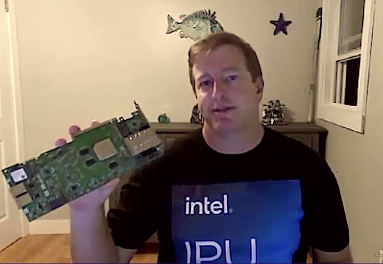 Intel Mount Evans IPU Card