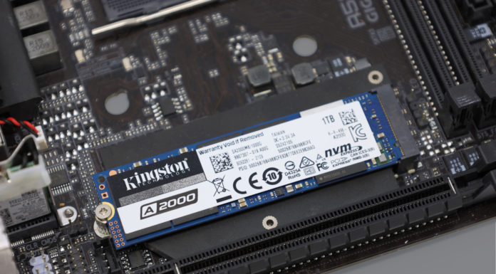 Kingston A2000 1TB NVMe SSD Review Kingston A2000 1TB